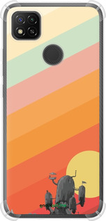 Силіконовий протиударний с посиленими кутами чехол № 5420 для Xiaomi Redmi 9C - 5420sp-2035 изображение 