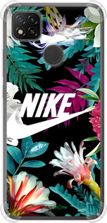 Силіконовий протиударний с посиленими кутами чехол Nike для Xiaomi Redmi 9C - 6378sp-2035 изображение 
