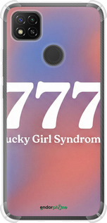 Силикон с усиленными углами чехол 'Aesthetic Aura Gradient 777 Lucky Energy' для Xiaomi Redmi 9C изображение 1