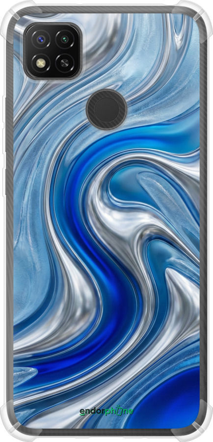 Силикон с усиленными углами чехол Liquid Chrome для Xiaomi Redmi 9C - 6781sp-2035 изображение 