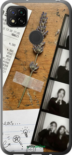 Силиконовый чехол Aesthetic Scrapbook Collage для Xiaomi Redmi 9C - 6773u-2035 изображение 