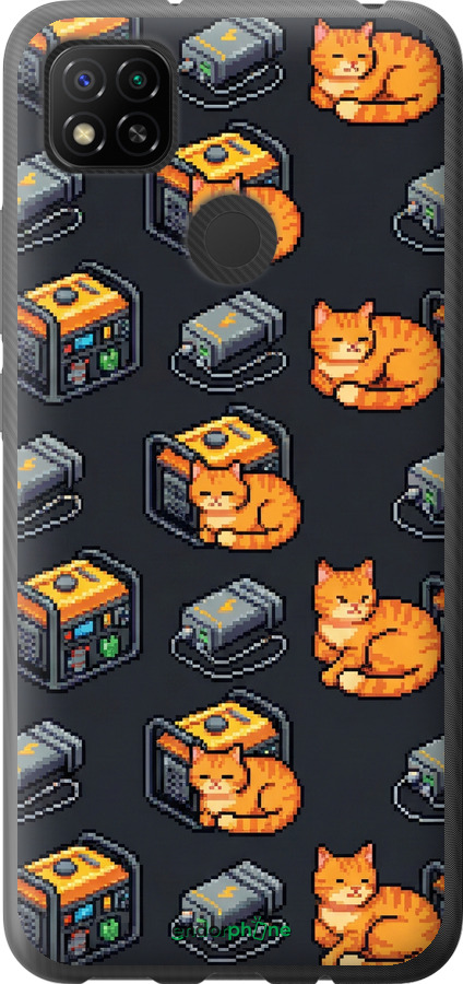 Силиконовый чехол Autonomous Zone для Xiaomi Redmi 9C - 6771u-2035 изображение 