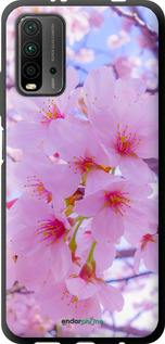 TPU чехол Сакура для Xiaomi Redmi 9T - 6029b-2257 изображение 