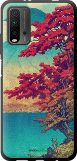 TPU чехол С изображением природы для Xiaomi Redmi 9T - 6469b-2257 изображение 