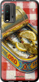 TPU чехол Vintage Sardine Tin Phone для Xiaomi Redmi 9T - 6772b-2257 изображение 