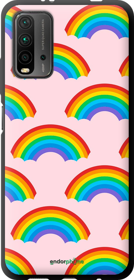 TPU чехол Rainbows для Xiaomi Redmi 9T - 4478b-2257 изображение 