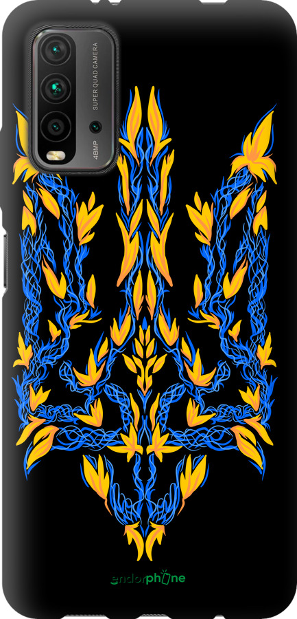 TPU чехол Герб України v3  для Xiaomi Redmi 9T - 5313b-2257 изображение 