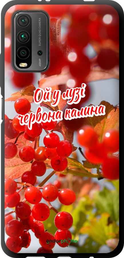 TPU чехол Калина для Xiaomi Redmi 9T - 5454b-2257 изображение 