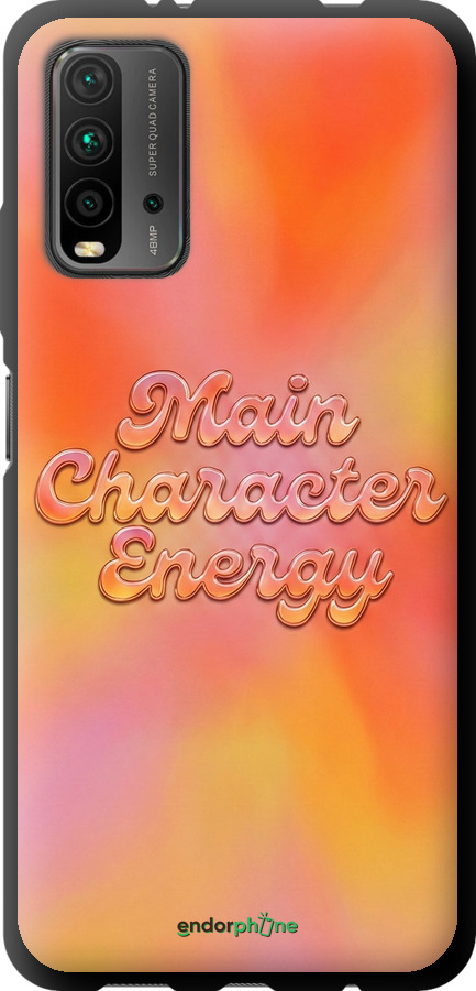 TPU чехол Aura Gradient Main Character Energy Aesthetic Y2K для Xiaomi Redmi 9T - 6783b-2257 изображение 