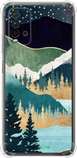 Силикон с усиленными углами чехол № 5429 для Xiaomi Redmi 9T - 5429sp-2257 изображение 