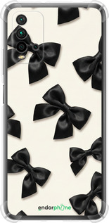 Силикон с усиленными углами чехол Dark Coquette для Xiaomi Redmi 9T - 6765sp-2257 изображение 