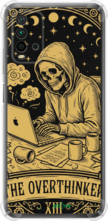 Силикон с усиленными углами чехол The Overthinker для Xiaomi Redmi 9T - 6774sp-2257 изображение 