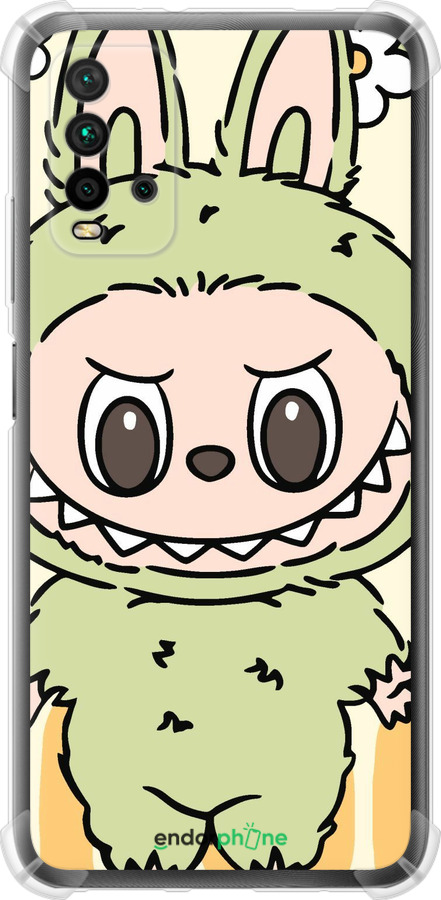 Силикон с усиленными углами чехол № 6736 для Xiaomi Redmi 9T - 6736sp-2257 изображение 