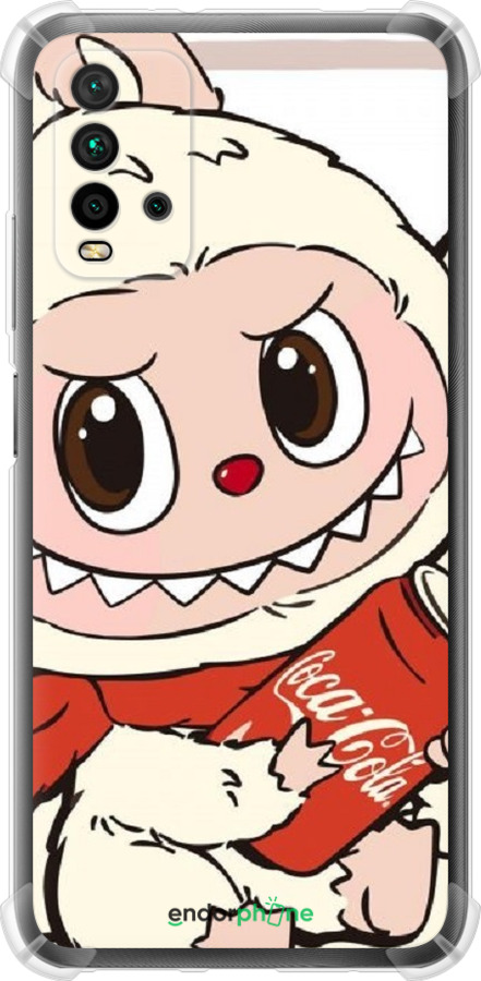 Силикон с усиленными углами чехол № 6738 для Xiaomi Redmi 9T - 6738sp-2257 изображение 