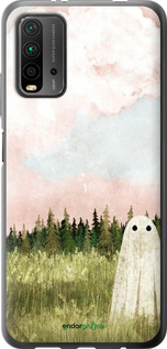 2D пластиковий чехол Привид для Xiaomi Redmi 9T - 6401t-2257 изображение 