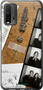 2D пластиковый чехол Aesthetic Scrapbook Collage для Xiaomi Redmi 9T - 6773t-2257 изображение 