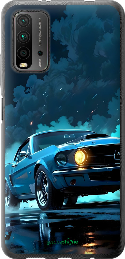 2D пластиковий чехол Форд мустанг для Xiaomi Redmi 9T - 6374t-2257 изображение 