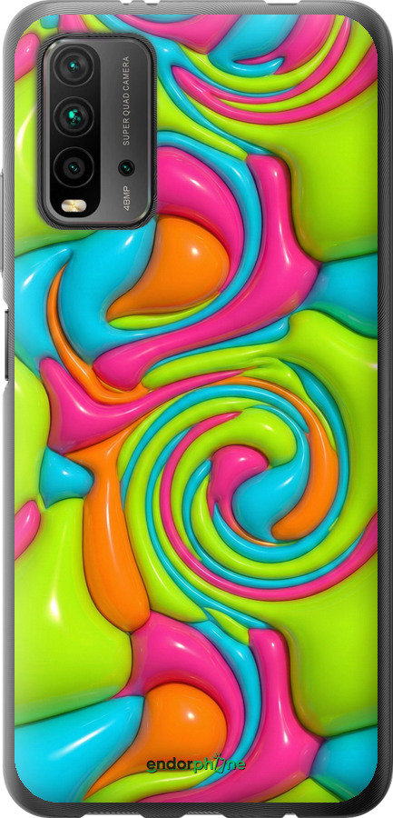 2D пластиковый чехол Y2K Jelly Dream для Xiaomi Redmi 9T - 6780t-2257 изображение 