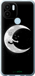Силиконовый чехол Лунные объятия для Xiaomi Redmi A1 Plus - 6508u-2942 изображение 