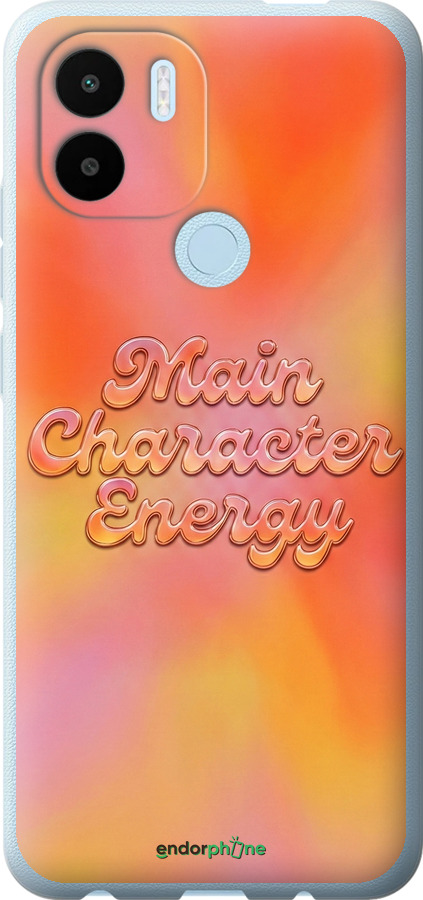 Силиконовый чехол Aura Gradient Main Character Energy Aesthetic Y2K для Xiaomi Redmi A1 Plus - 6783u-2942 изображение 