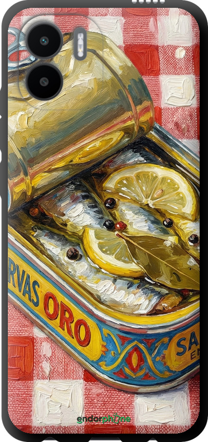 TPU чехол Vintage Sardine Tin Phone для Xiaomi Redmi A2 - 6772b-3026 изображение 