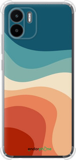 Силикон с усиленными углами чехол В стиле ретро с волнами для Xiaomi Redmi A2 - 6531sp-3026 изображение 