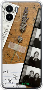 Силіконовий протиударний с посиленими кутами чехол Aesthetic Scrapbook Collage для Xiaomi Redmi A2 - 6773sp-3026 изображение 