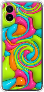 Силикон с усиленными углами чехол Y2K Jelly Dream для Xiaomi Redmi A2 - 6780sp-3026 изображение 