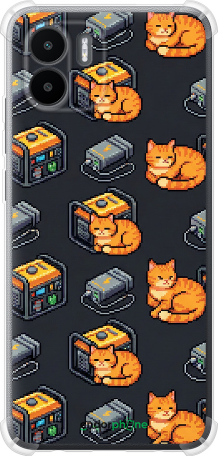 Силикон с усиленными углами чехол Autonomous Zone для Xiaomi Redmi A2 - 6771sp-3026 изображение 