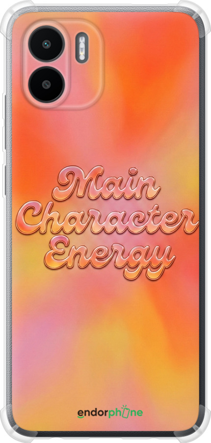Силикон с усиленными углами чехол Aura Gradient Main Character Energy Aesthetic Y2K для Xiaomi Redmi A2 - 6783sp-3026 изображение 