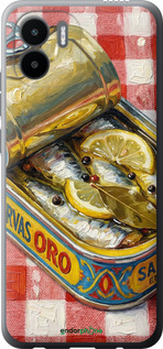 Силіконовий чехол Vintage Sardine Tin Phone для Xiaomi Redmi A2 - 6772u-3026 изображение 