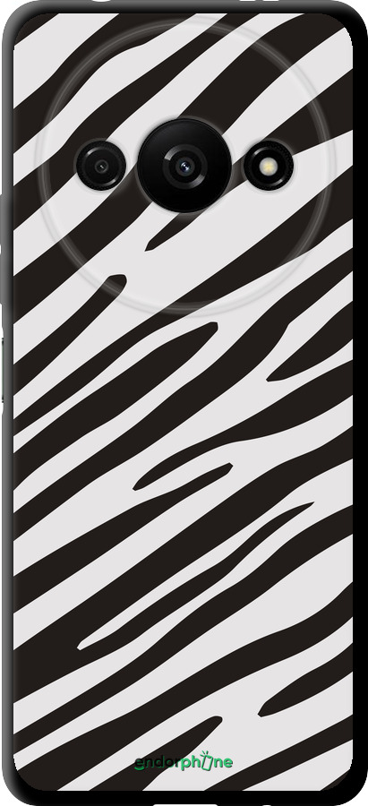 TPU чехол Класична зебра для Xiaomi Redmi A3 - 4874b-3657 изображение 