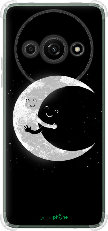 Силикон с усиленными углами чехол Лунные объятия для Xiaomi Redmi A3 - 6508sp-3657 изображение 