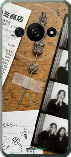 Силіконовий чехол Aesthetic Scrapbook Collage для Xiaomi Redmi A3 - 6773u-3657 изображение 