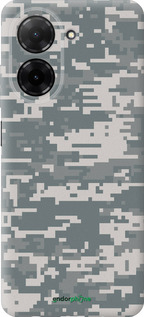 Силиконовый чехол Камуфляж для Xiaomi POCO C71 4G - 1085u-4146 изображение 