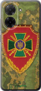 Силиконовый чехол Пограничная служба Украины для Xiaomi Redmi A5 4G - 1091u-3926 изображение 