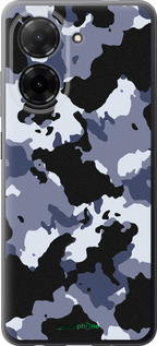 Силиконовый чехол Камуфляж v4 для Xiaomi POCO C71 4G - 1182u-4146 изображение 