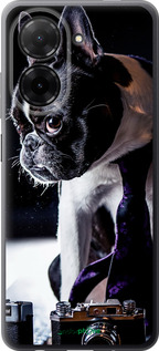 Силиконовый чехол Бульдог-фотограф для Xiaomi Redmi A5 4G - 142u-3926 изображение 