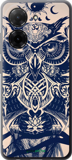 Силиконовый чехол Узорчатая сова для Xiaomi Redmi A5 4G - 4000u-3926 изображение 