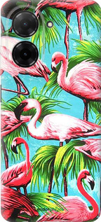 Силиконовый чехол Tropical background для Xiaomi Redmi A5 4G - 4016u-3926 изображение 