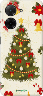 Силиконовый чехол Новогодняя елка для Xiaomi Redmi A5 4G - 4198u-3926 изображение 