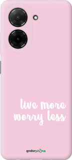 Силіконовий чехол Живи більше для Xiaomi Redmi A5 4G - 4347u-3926 изображение 