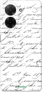 Силиконовый чехол Прописной шрифт для Xiaomi Redmi A5 4G - 4475u-3926 изображение 