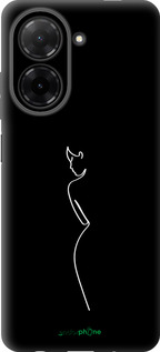 Силиконовый чехол Силуэт1 для Xiaomi POCO C71 4G - 4590u-4146 изображение 