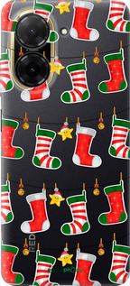 Силиконовый чехол Новогодний 9 для Xiaomi Redmi A5 4G - 4622u-3926 изображение 