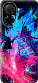 Силіконовий чехол Абстрактний чохол для Xiaomi POCO C71 4G - 4681u-4146 изображение 