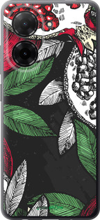 Силіконовий чехол Гранат для Xiaomi Redmi A5 4G - 4692u-3926 изображение 