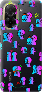 Силиконовый чехол Эмоции для Xiaomi Redmi A5 4G - 4736u-3926 изображение 