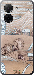 Силіконовий чехол Казкові пагорби для Xiaomi Redmi A5 4G - 4749u-3926 изображение 