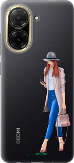 Силиконовый чехол Девушка 1 для Xiaomi Redmi A5 4G - 4751u-3926 изображение 